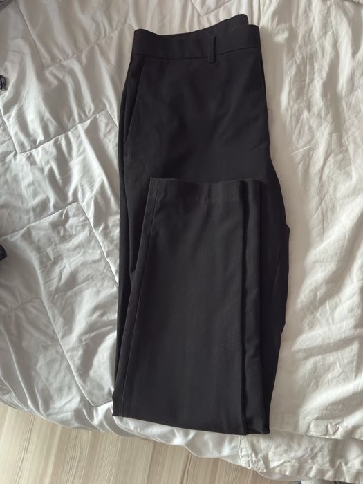 Черен мъжки официален панталон H&M
