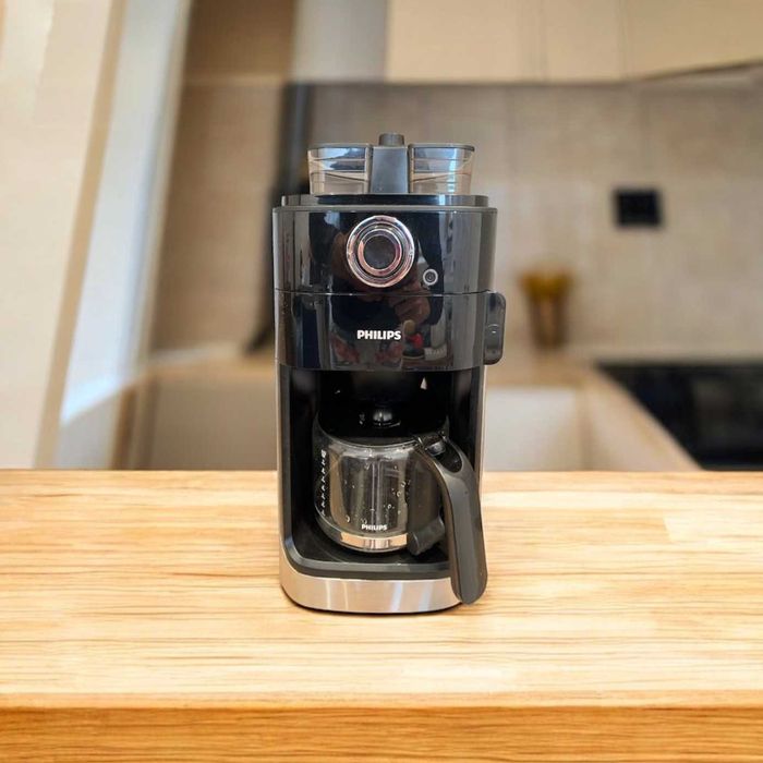 Кафемашина Philips Grind & Brew автоматична кафеварка с филтър