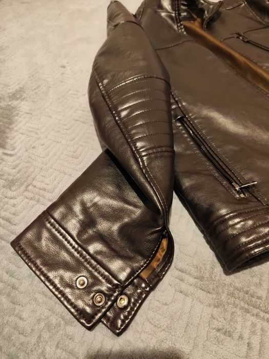 Кожанный куртка осень/весна