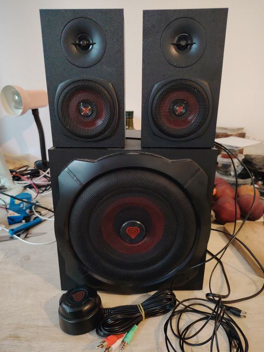 Boxe Bluetooth active Genesis Helium stare perfectă