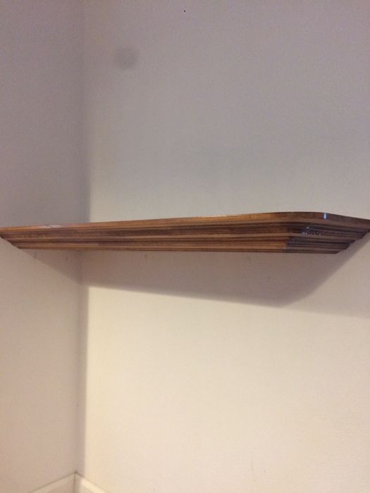 Coltare scari lemn cires.