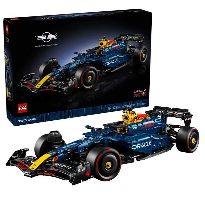 lego technic F1 Ferrari / red bull racing car