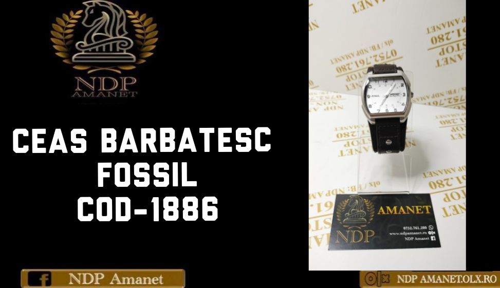 NDP Amanet Brăila Ceas Fossil (1886)