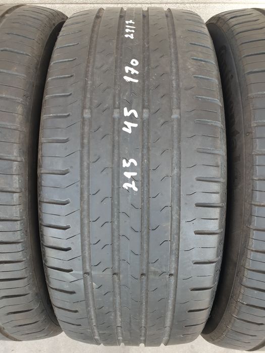 Летни гуми 4 броя CONTINENTAL ContiEcoContact5 215 45 R17 дот 2317