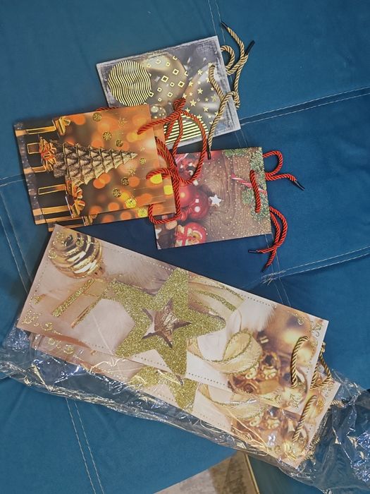 Подарочные пакеты новогодние