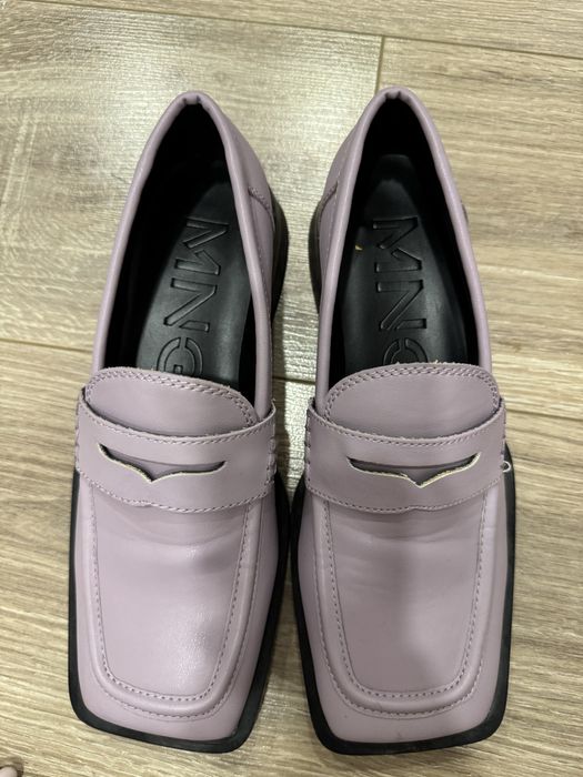 Mango лоферы без каблука