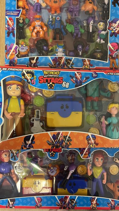 Бравл старс Brawl Stars игрушки фигурки