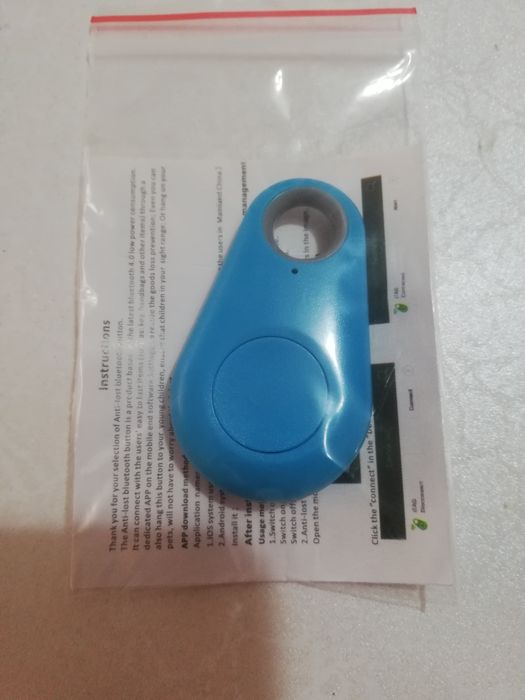 Breloc anti - pierdere GPS cu Bluetooth