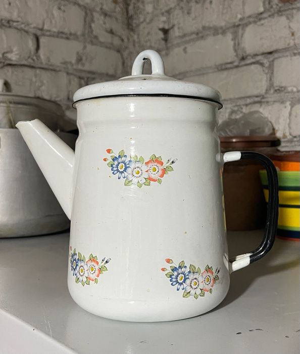 Кастрюля эмалированная СССР