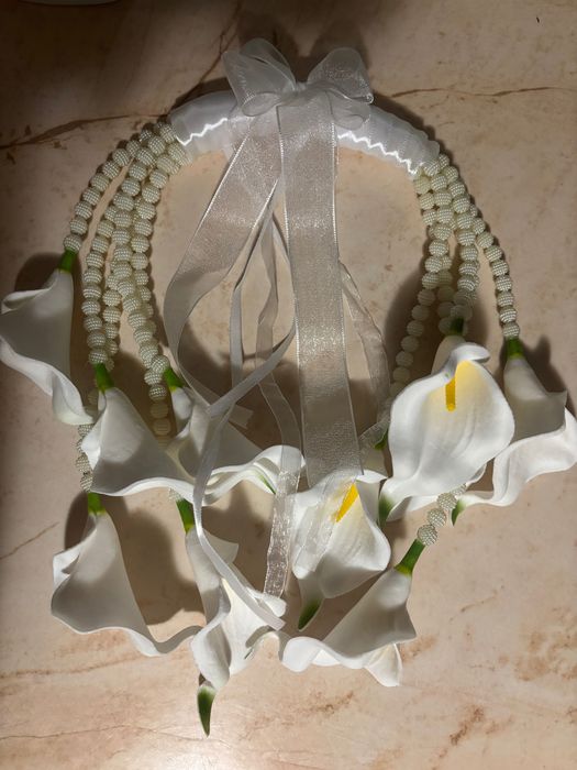 Buchete flori mireasă artificiale