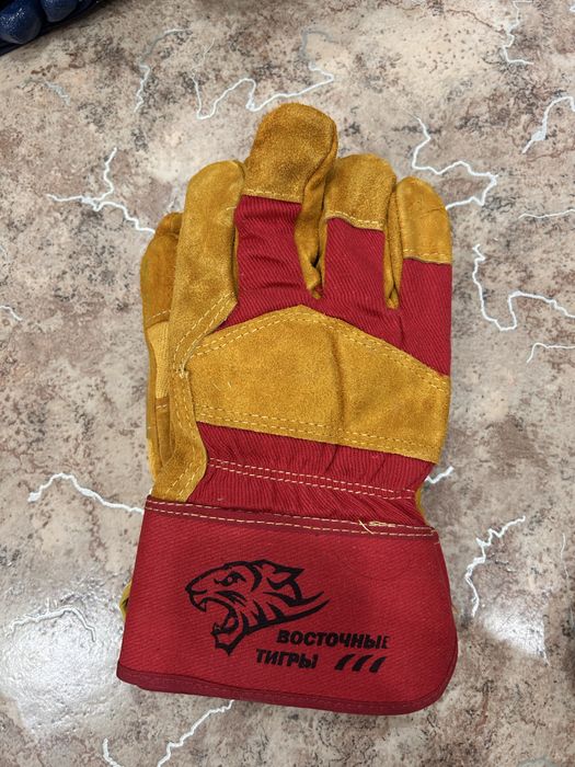 Перчатки синие нефтепромысловые