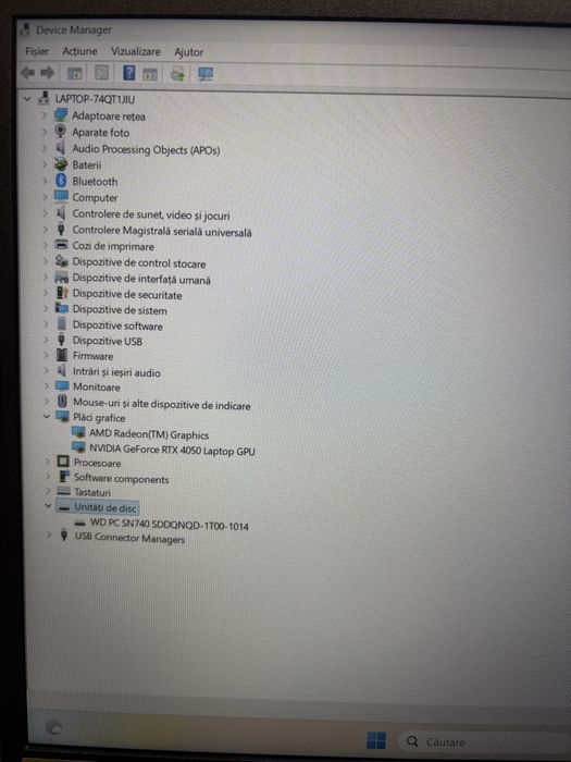 MDM vinde: Laptop Acer Nitro V15, AMD Ryzen 7 Gen 7.