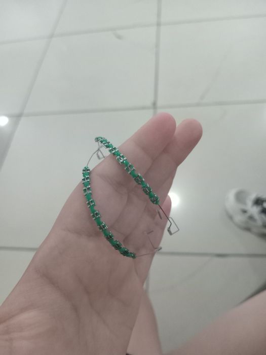 Ненастоящие брекеты,накладные