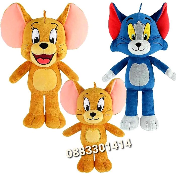 Том и Джери Плюшени Анимационни 32см