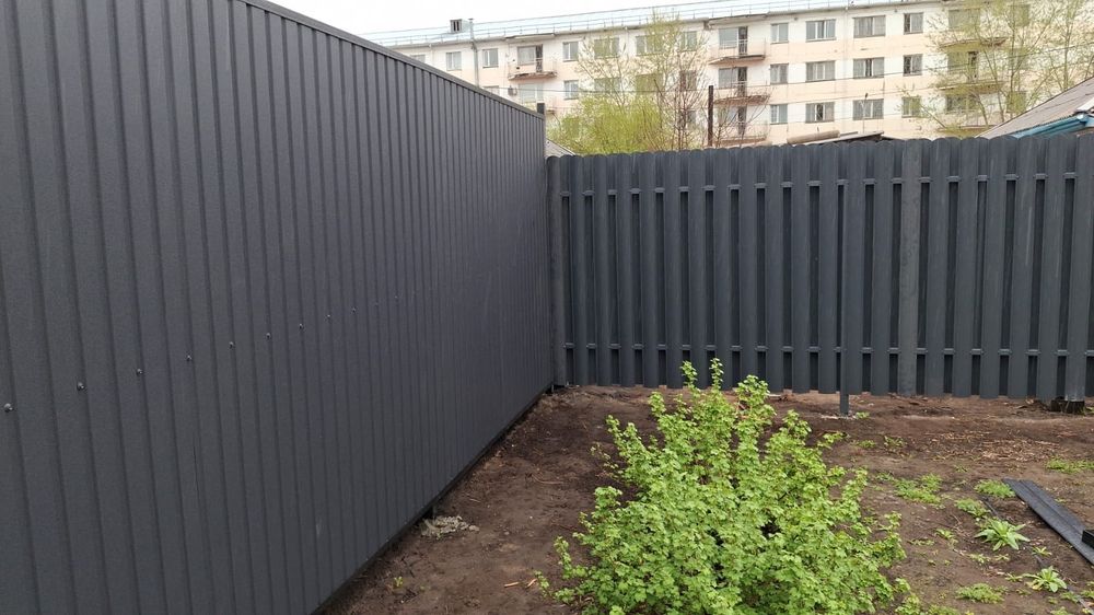 Металлические заборы ворота под ключ