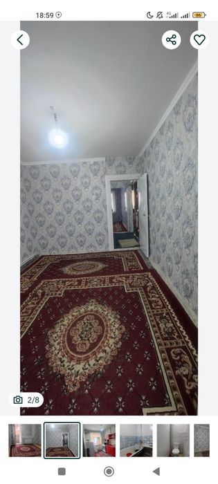 2-Хонали Квартира Ижарага / Даритал ропарасида