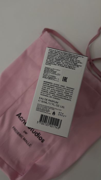новый аромат Frederic Malle par Acne Studios