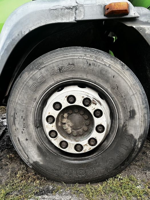 Гуми с джанти за камион man styer не mercedes scania