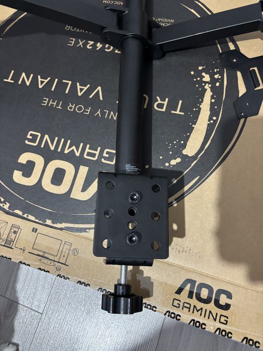 Suport 2 monitoare prindere birou