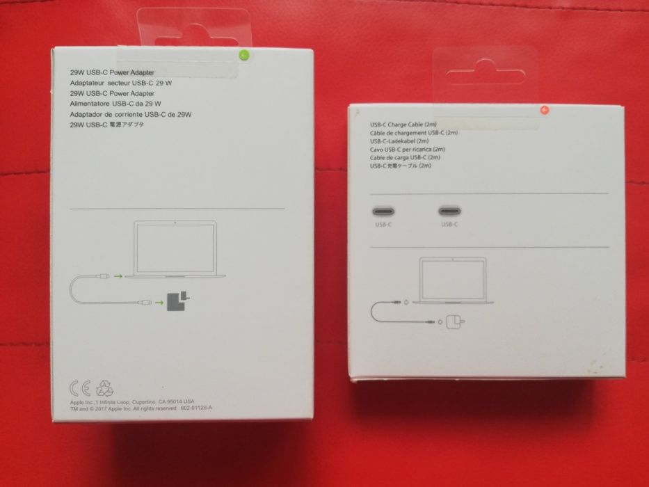 Incarcator priza Fast Charer ORIGINAL + Cablu Apple USB-C 29W iPad Pro