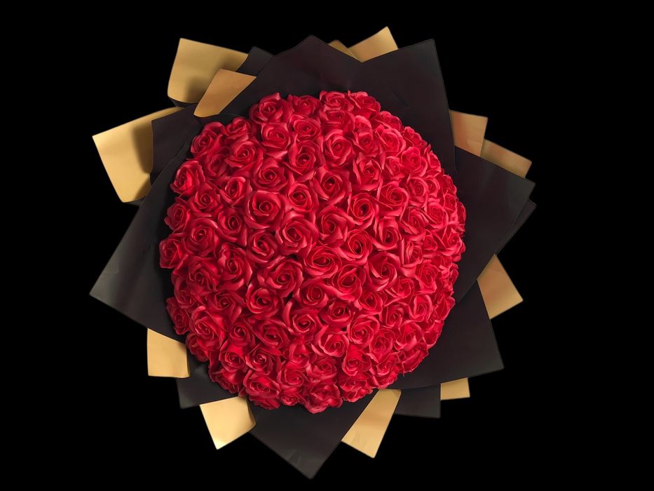 Buchet 101 trandafiri sapun 200 lei