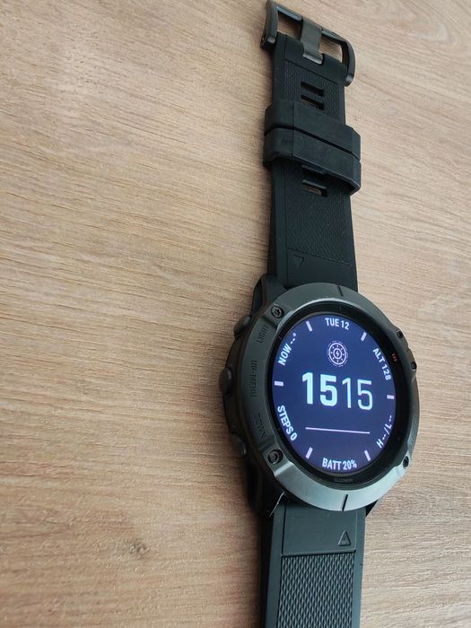Garmin Fenix 6X PRO Solar stare bunal/Fenix 6 Pro, 51 mm, 47 mm diametru, curele Garmin