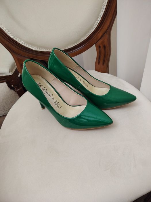 Pantofi verzi 37