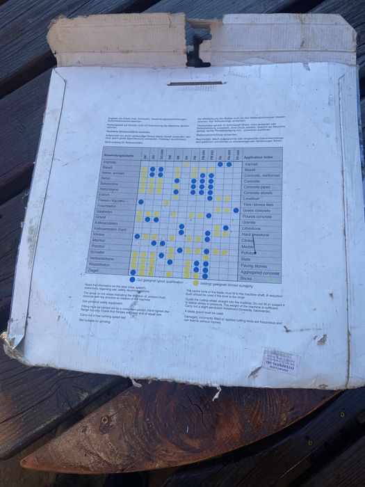 Disc diamantat 400 mm