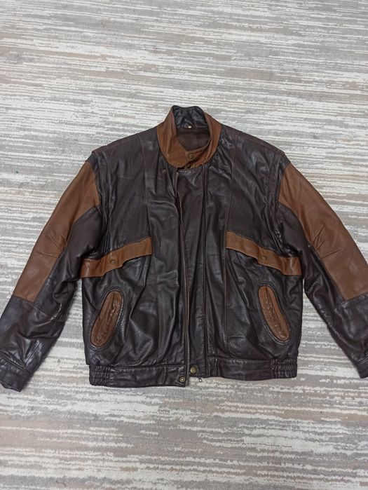 Кожаная куртка мужская