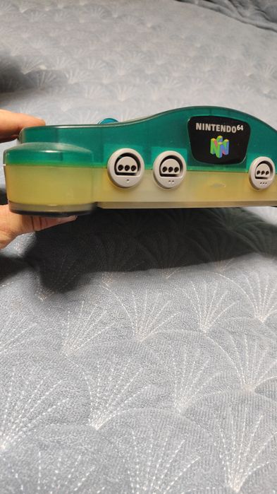 Nintendo 64 Clear Blue