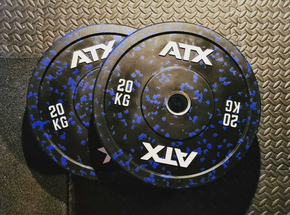 Bumper Plate Дискове 2 х 20 кг / Тежести Bumper Plate/ Цветни Дискове