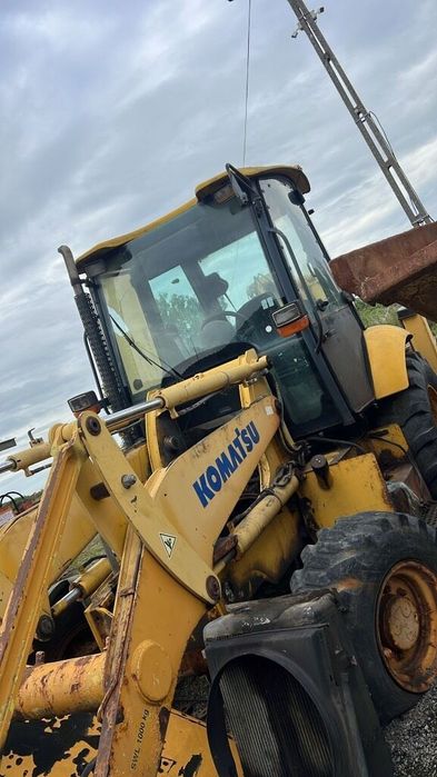 Cilindru hidraulic pentru buldoexcavator Komatsu WB 93 R