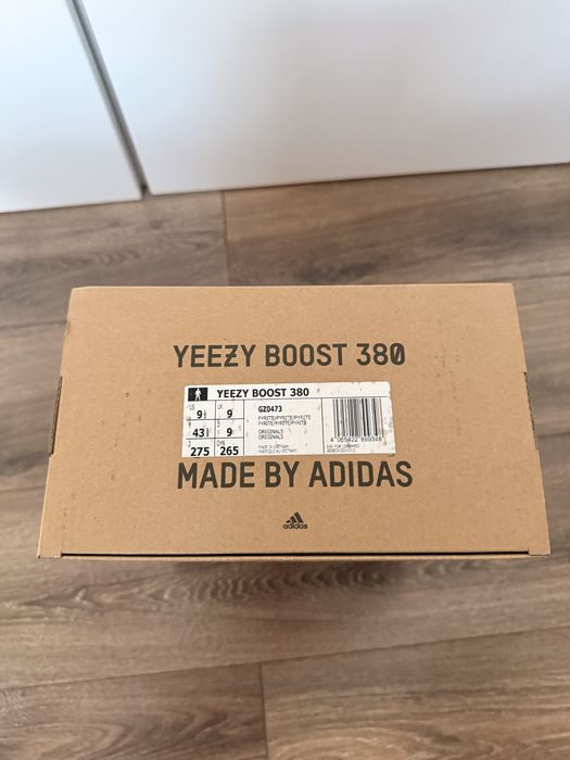 adidas Yeezy Boost 380 Pyrite - нови с кутия - 43 1/3