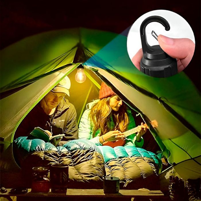 Комплект 2 броя преносими LED лампи с USB-C зареждане, 2700K топла све