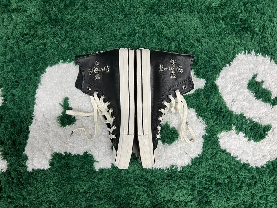 Converse x Chrome Hearts size 43 noi fara cutie
