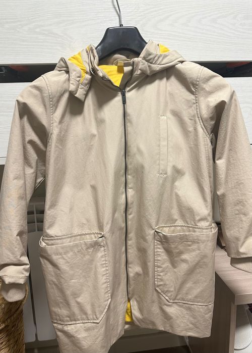 Удлиненная куртка для девочки