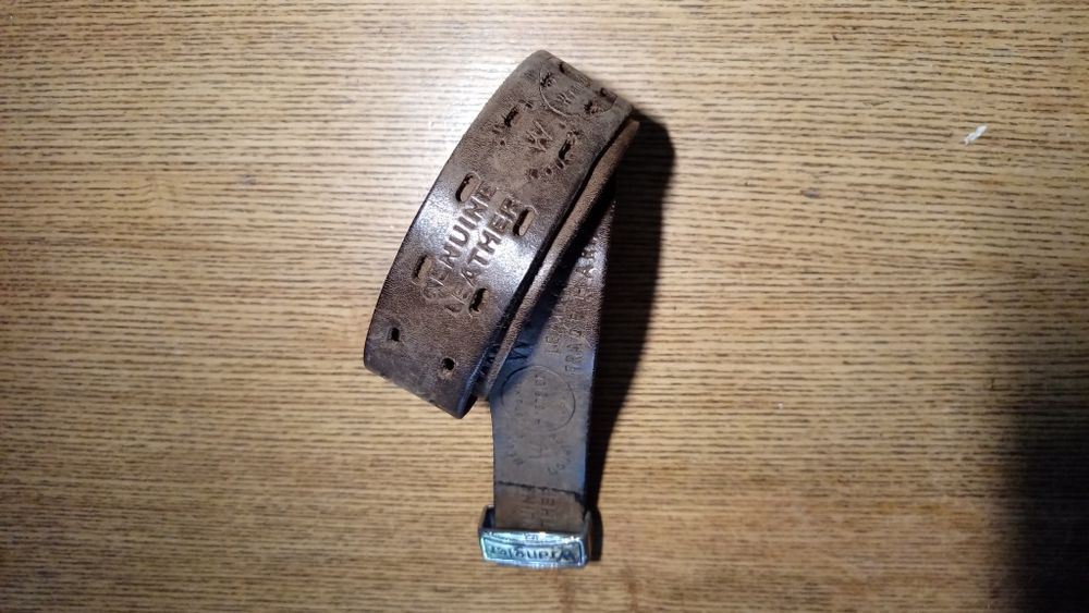 Ремень кожаный. Wrangler