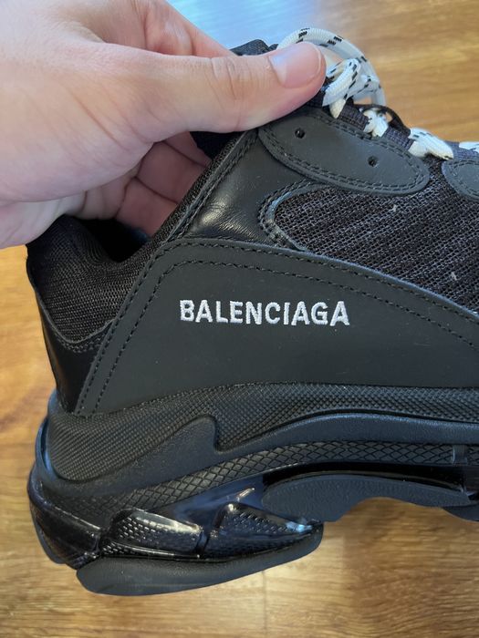 Balenciaga triple S negri 44 marimea