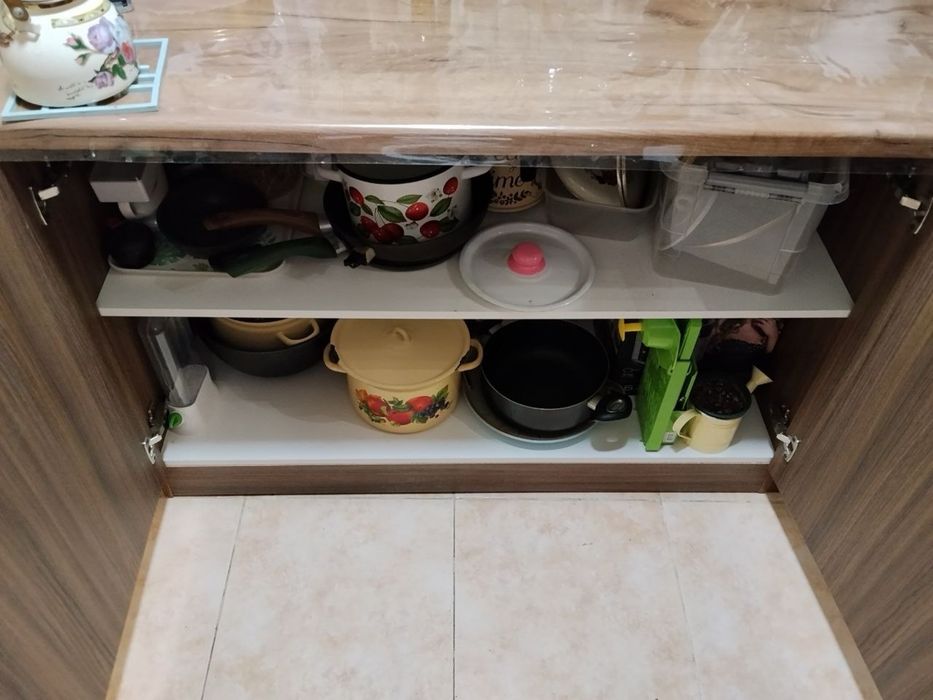 Стильный кухонный модуль 175×60 см — идеальное состояние, как новый!