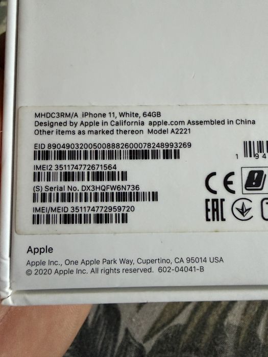 Iphone 11 de 64gb