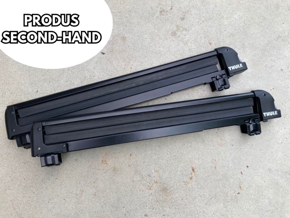 Thule SquareBar Raised Rails second-hand