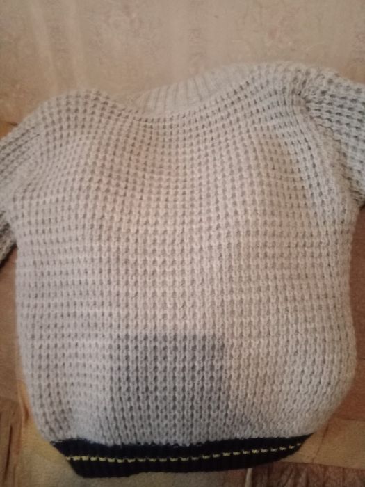 Теплая на меху . Детская кофта.