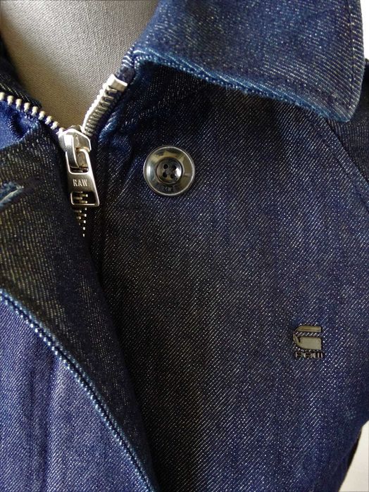 Ново Намалено G-star Minor Denim Classic Trench Dk Blue Дамски Тренч -
