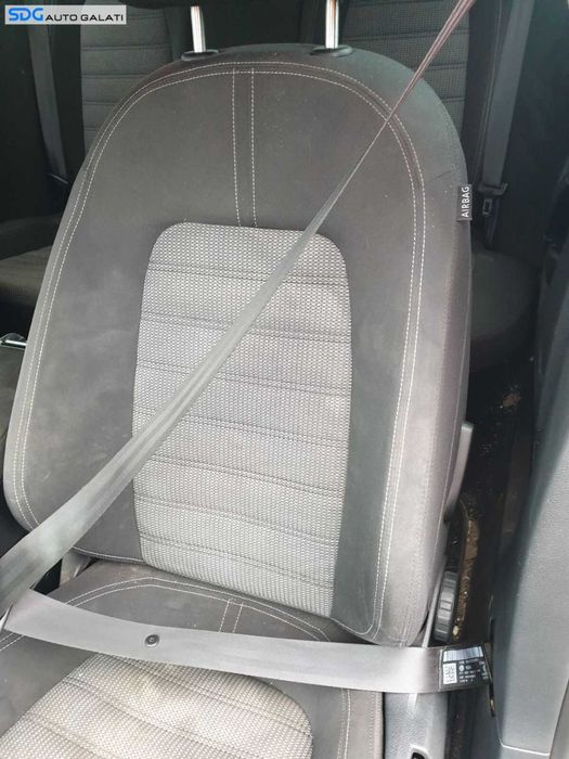 Interior Textil Scaune Fata Stanga Dreapta si Bancheta Sezut cu Spatar Volkswagen Passat CC 2008 - 2012 [0394]