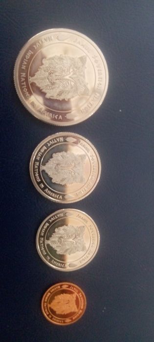 Монеты американский индейцев