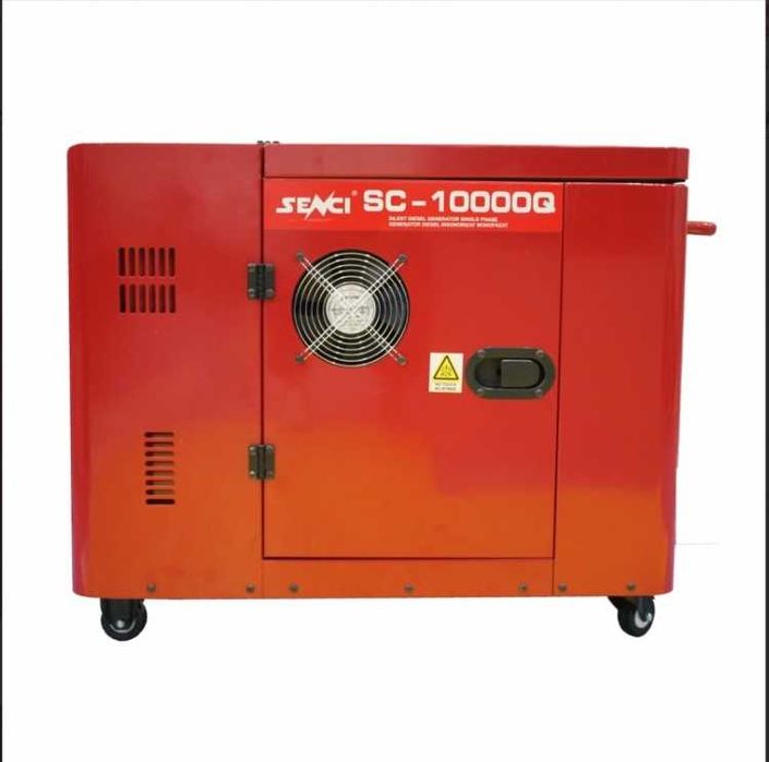 Дизелов генератор шумоиз. Senci SC10000Q-3ATS, 230V/400V, 2.7 kW/8 kW.