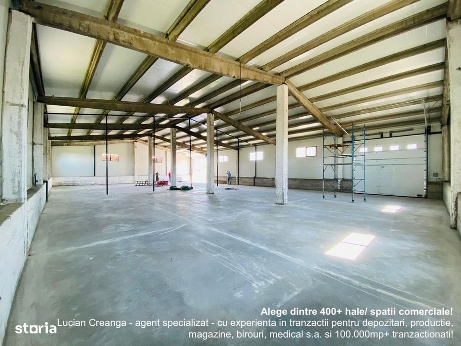 Depozitare, productie, showroom, hala 540mp, zona Lukoil