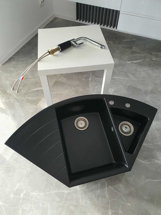 Chiuveta din granit si baterie aspect granit Schock - made in Germany