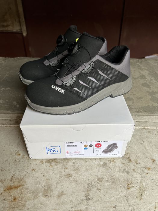 Vand pantofi protectie Uvex marimea 41 cu sistem BOA