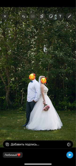 Продам свадебное платье